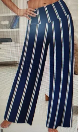 Women Casual Solid Color Wide Leg Pants