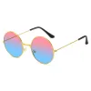 Gold Frame Pink Blue Film