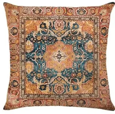 Fashion Simple Bohemian Linen Printed Cushion Cover for Living Room
