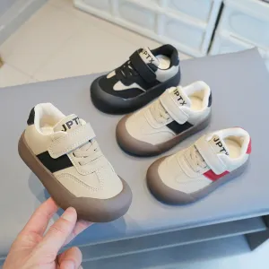 Kids Unisex Fashion Casual Lace-Up Thick-Soled Sneakers Low Top