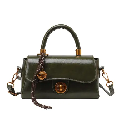 Women Fashion Retro Small Square Multifunctional Pendant Shoulder Bag