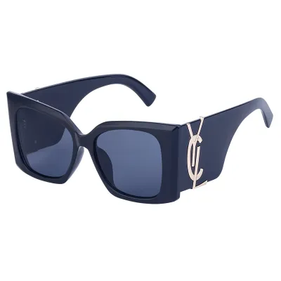 Women Fashion Casual Cat Eye Wide-Leg Sunglasses