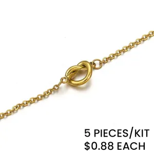 Stainless Steel Simple Knot Bracelet