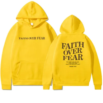 Women Casual Letter Printed Fleece-Lined Hoodies Long Sleeve Pullover