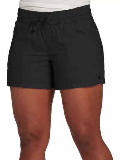 Women Casual Solid Color Plus Size Mid-Waist Micro-Pants Shorts