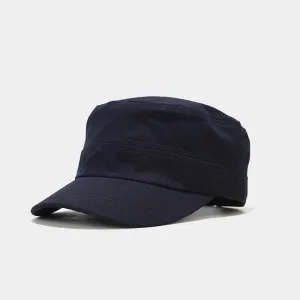 Men Fashion Casual Solid Color Big Head Sunshade Cap