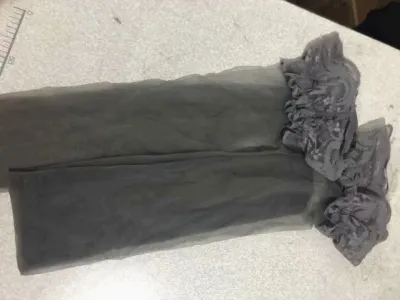 Women Fashion Sexy Solid Color Lace Over-The-Knee Stockings