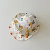 Yellow Pear Half-Net Fisherman Hat
