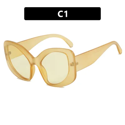 Women Fashion Casual Special-Shaped Exaggerated Big Sunglasses