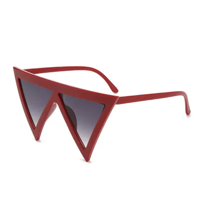 Women Fashion Creative Inverted Triangle Frame Sunglasses