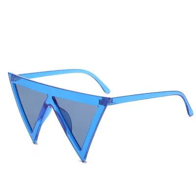 Women Fashion Creative Inverted Triangle Frame Sunglasses