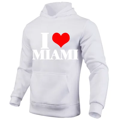 Custom Logo I♥MIAMI Hoodie