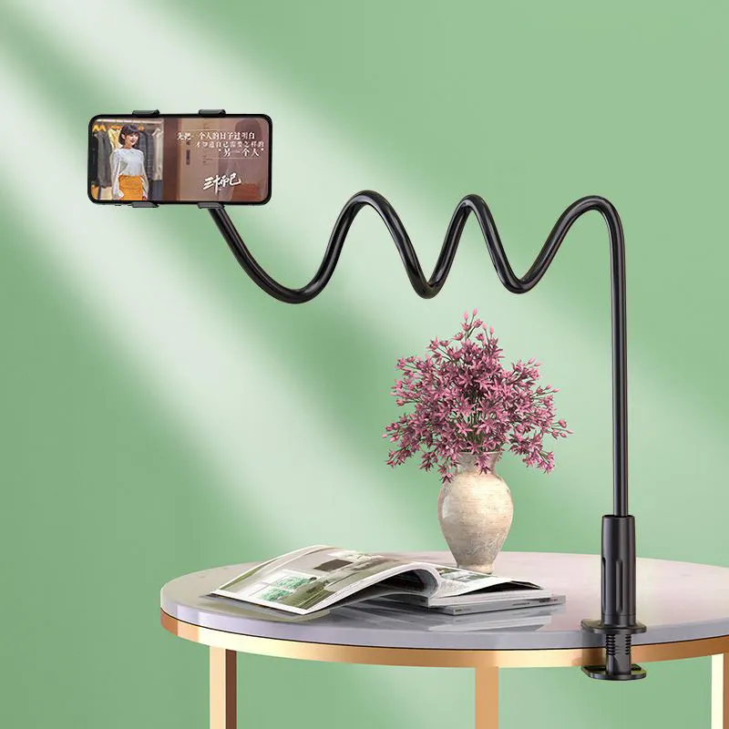 Adjustable Lazy Tablet Bedside Desktop Mobile Phone Stand Alloy White Black Pink Blue