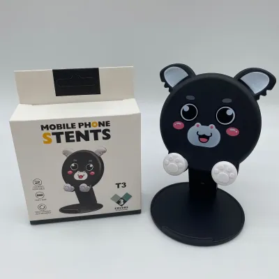 Cartoon Cute Folding Lifting Plastic Mobile Phone Tablet Holder