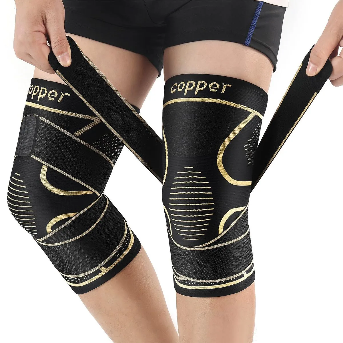 Muñequera protectora para fitness, vendaje ajustable para muñeca y brazo, banda antiesguince.