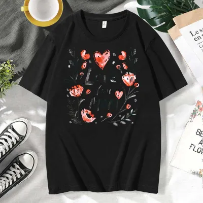 Mother's Day Alphabet Print Plus Size Short Sleeve Mom T-Shirt
