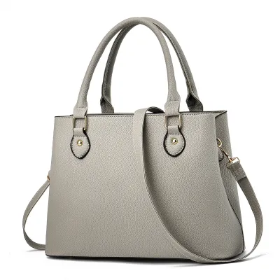 Women Casual PU Street Trend Solid Color Handbag