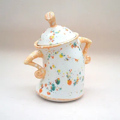 Modern Art Resin Creative Painting Jar Homeware Cup