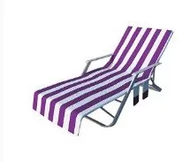 Fashion Casual Stripe Geometric Patterns Printed Microfiber Beach Towels