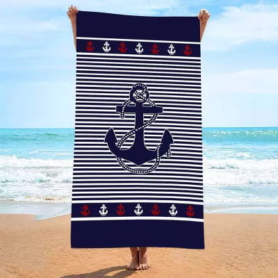 Fashion Casual Printed Quick-Drying Beach Towel for Women