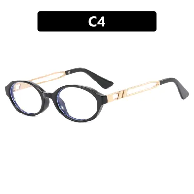 Women Fashion Oval Small Frame Sunglasses