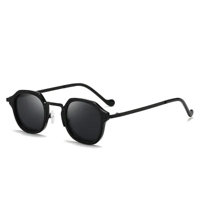 Men Fashion Simple Small Frame Square Sunglasses