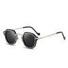 Black Silver Frame Black Gray Chip