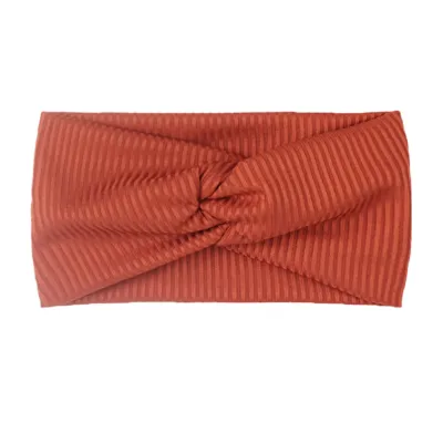 Newborn Cute Solid Color Bow Cloth Hair Band for Baby Kids Accessories