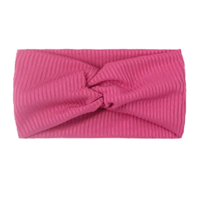 Newborn Cute Solid Color Bow Cloth Hair Band for Baby Kids Accessories