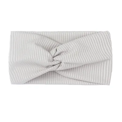 Newborn Cute Solid Color Bow Cloth Hair Band for Baby Kids Accessories