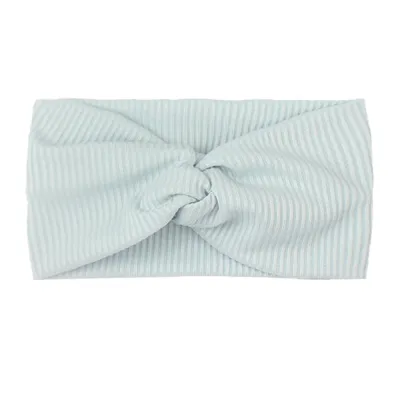 Newborn Cute Solid Color Bow Cloth Hair Band for Baby Kids Accessories