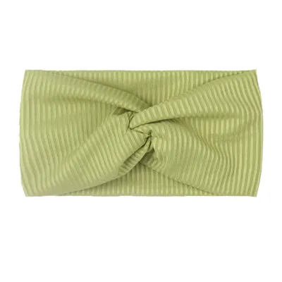 Newborn Cute Solid Color Bow Cloth Hair Band for Baby Kids Accessories