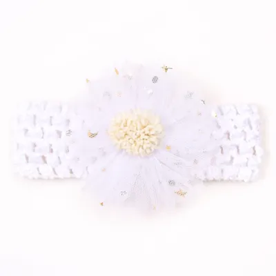 Newborn Cute Flower Cloth Hair Band for Babies