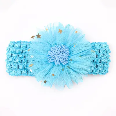 Newborn Cute Flower Cloth Hair Band for Babies