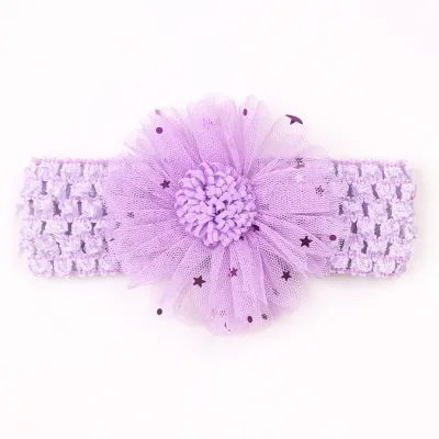 Newborn Cute Flower Cloth Hair Band for Babies