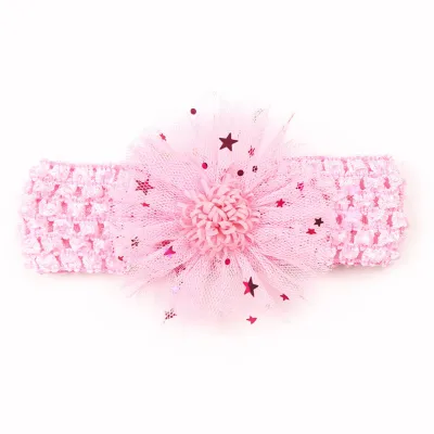 Newborn Cute Flower Cloth Hair Band for Babies