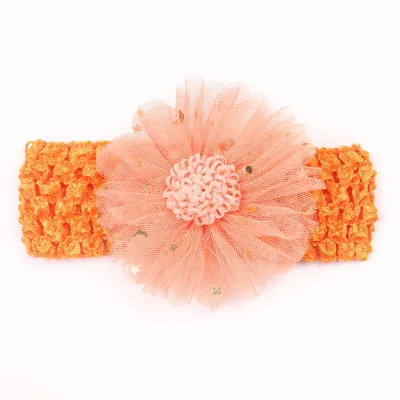 Newborn Cute Flower Cloth Hair Band for Babies
