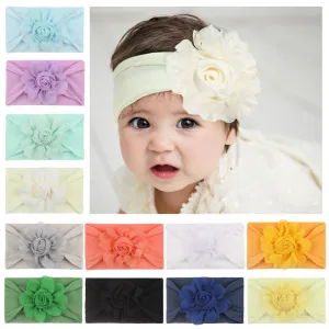 Newborn Cute Flower Cloth Hair Band for Kids