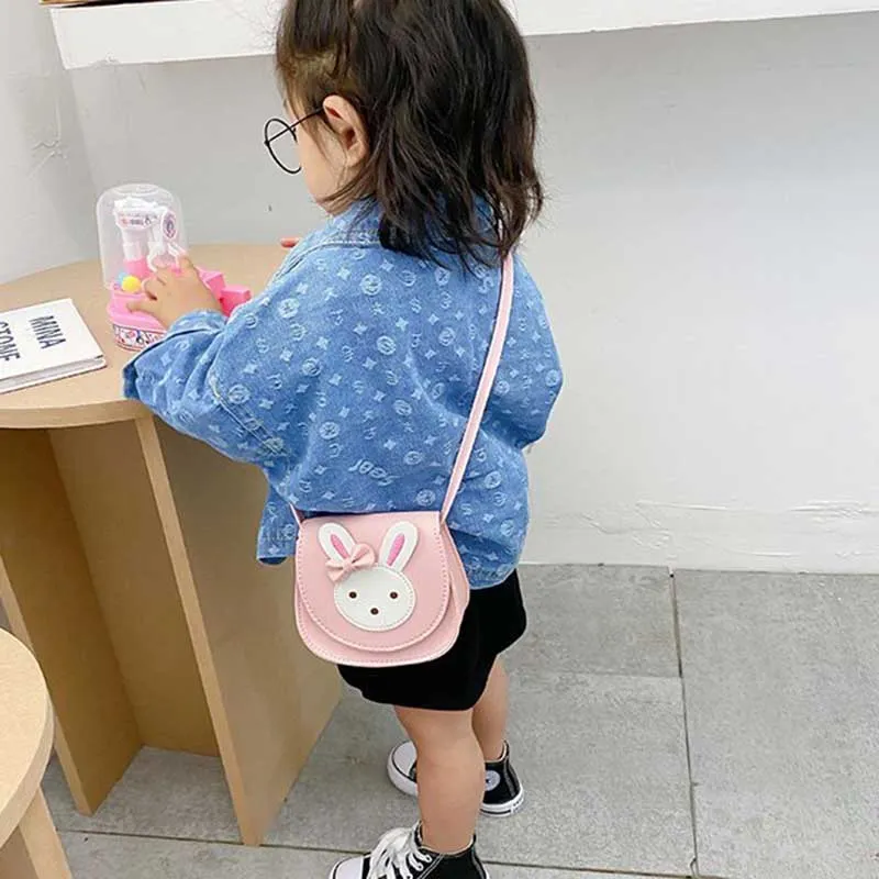 Kids Cute Cartoon Rabbit Crossbody Bag