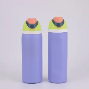 Fashion Large Capacity Stainless Steel Outdoor Sports Insulation Water Cup with Straw Bouncing Cup