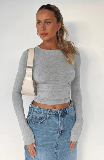 Women Fashion Casual Solid Color Long-Sleeve Slim-Fit T-Shirt