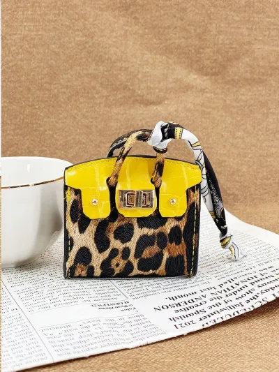 Women Creative Snake Pattern House Multifunctional Mini Wallet