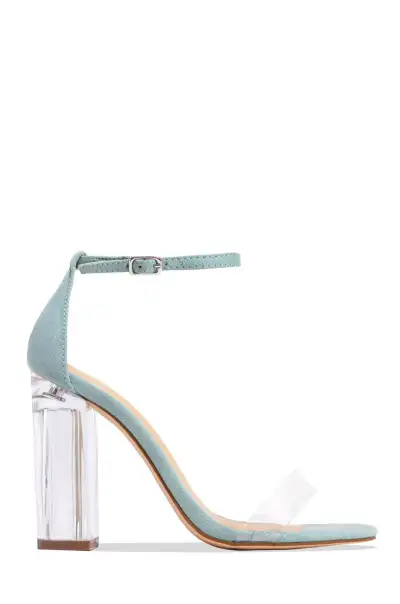 Women Fashion Sexy Solid Color Pointed-Toe Thick High-Heeled Shoes