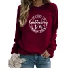 Burgundy (White Font)