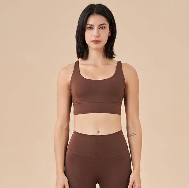 Women Casual Cross Strap Yoga Sports Bra Vest