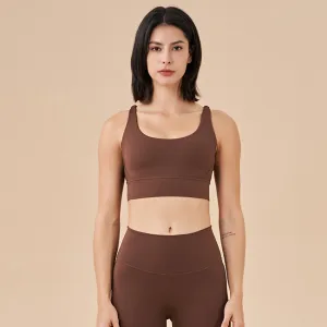 Women Casual Cross Strap Yoga Sports Bra Vest
