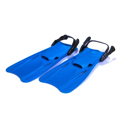 Simple Solid Color Adjustable Swimming Fins for Women