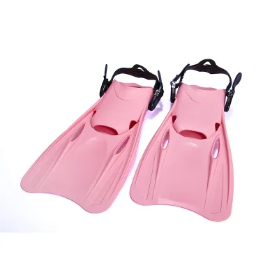 Simple Solid Color Adjustable Swimming Fins for Women