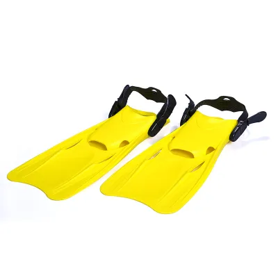Simple Solid Color Adjustable Swimming Fins for Women