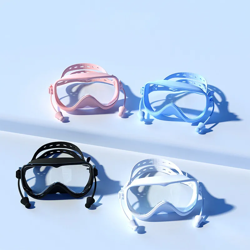 Fashion HD Waterproof Anti-Fog Swimming Goggles for Children